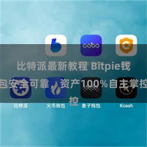 比特派最新教程 Bitpie钱包安全可靠，资产100%自主掌控