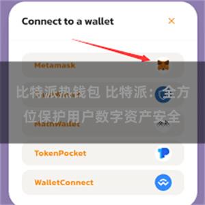 比特派热钱包 比特派：全方位保护用户数字资产安全