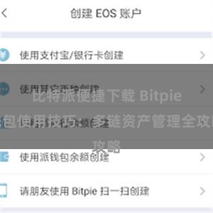 比特派便捷下载 Bitpie钱包使用技巧：多链资产管理全攻略