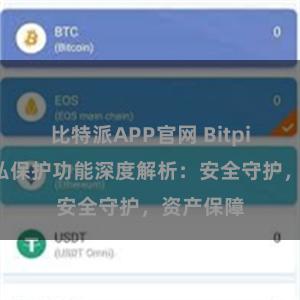 比特派APP官网 Bitpie钱包隐私保护功能深度解析：安全守护，资产保障