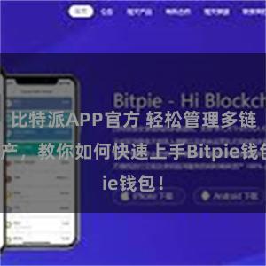 比特派APP官方 轻松管理多链资产，教你如何快速上手Bitpie钱包！