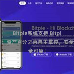 Bitpie系统支持 Bitpie钱包：资产百分之百自主掌控，安全可靠！