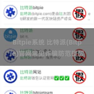 Bitpie系统 比特派(Bitpie)官网常见诈骗防范提醒