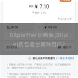 Bitpie升级 比特派(Bitpie)钱包适合何种用户？