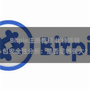 Bitpie注册教程 比特派钱包安全性分析：是否足够强大？