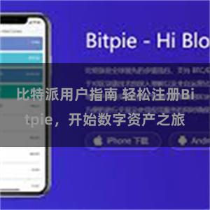 比特派用户指南 轻松注册Bitpie，开始数字资产之旅