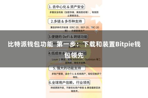 比特派钱包功能  第一步：下载和装置Bitpie钱包领先