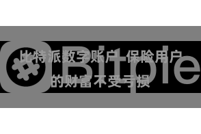 比特派数字账户  保险用户的财富不受亏损