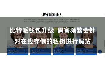 比特派钱包升级  黑客频繁会针对在线存储的私钥进行瑕玷